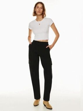 Wilfred Free Aritzia Black Cargo Pants - Size 00